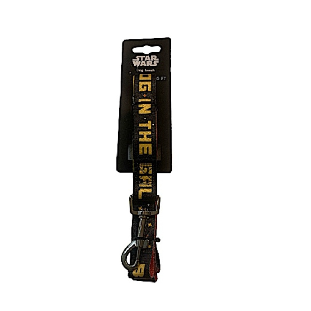 Pet Dog  Star Wars Dog Leash 6 ft (BEST DOG IN THE GALAXY.)